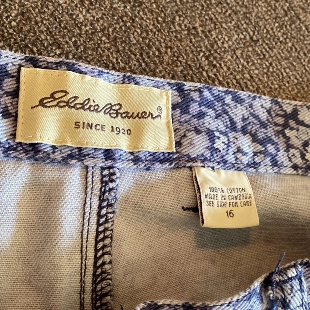 𝅺eddie Bauer womens capris; size 16